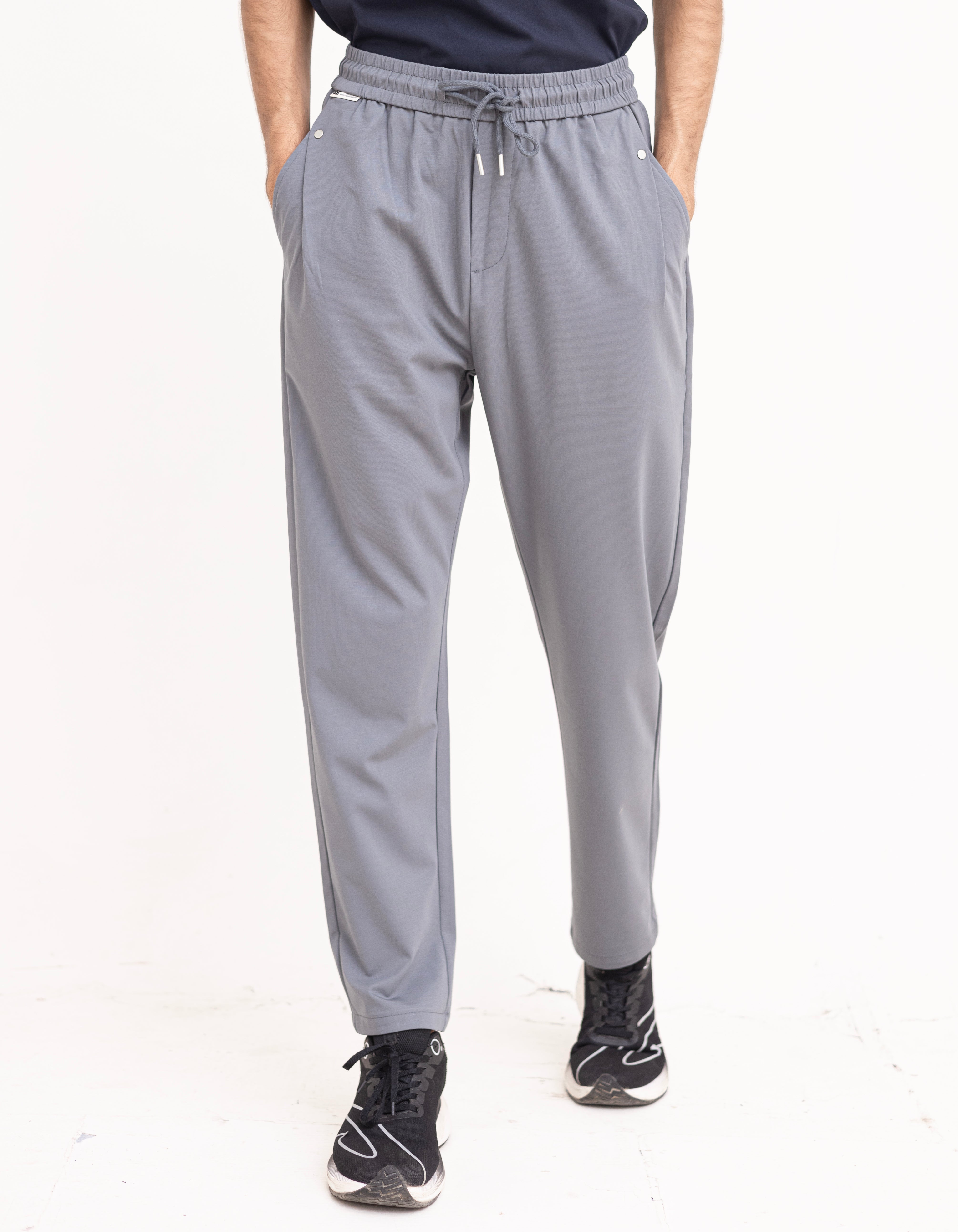 Light Grey Plain Trouser