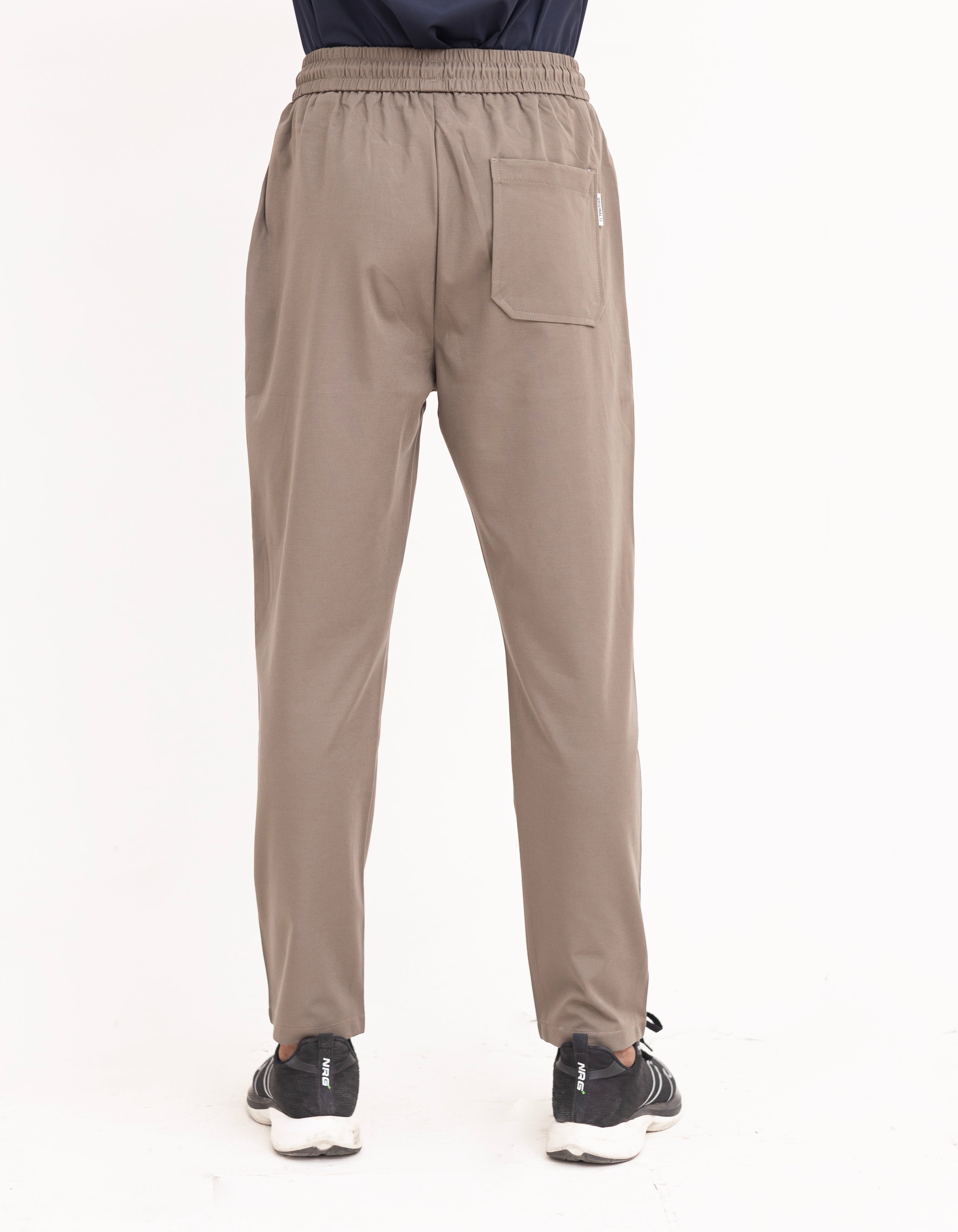 Brownish Plain Trouser