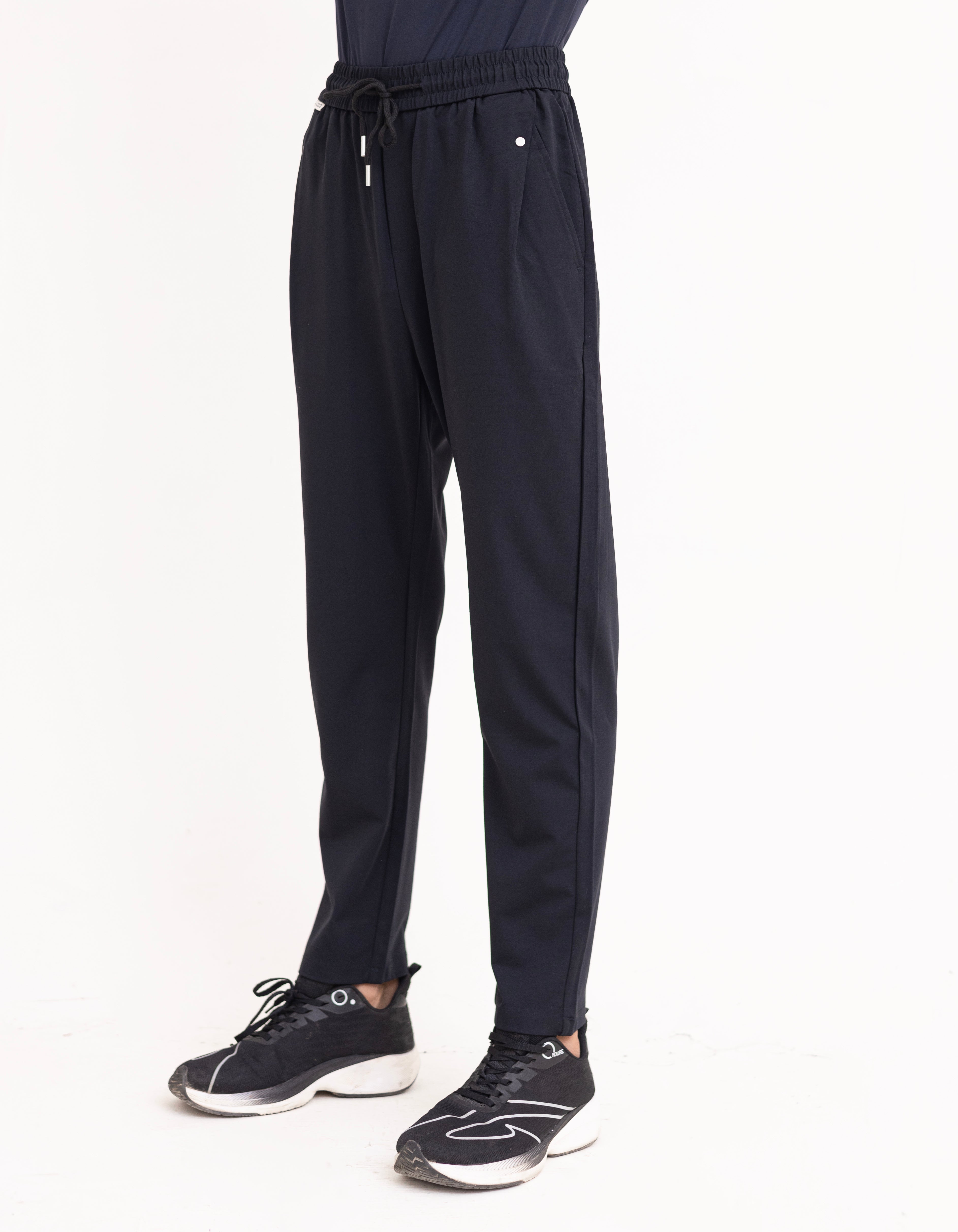 Black Plain Trouser