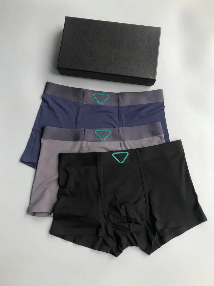 Men's Boxer Briefs – 3-Pack Ultra-Soft
