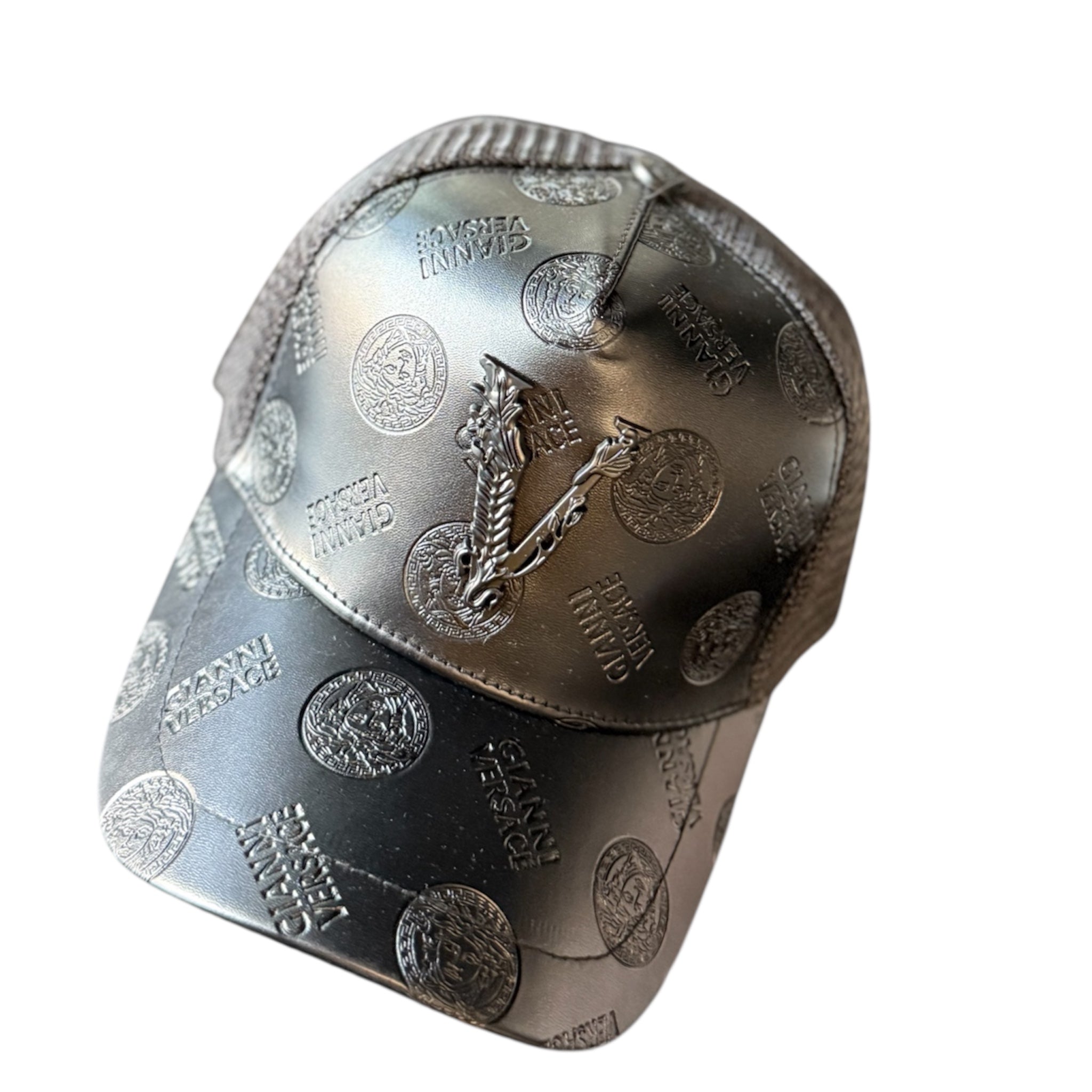 Versace Black Cap