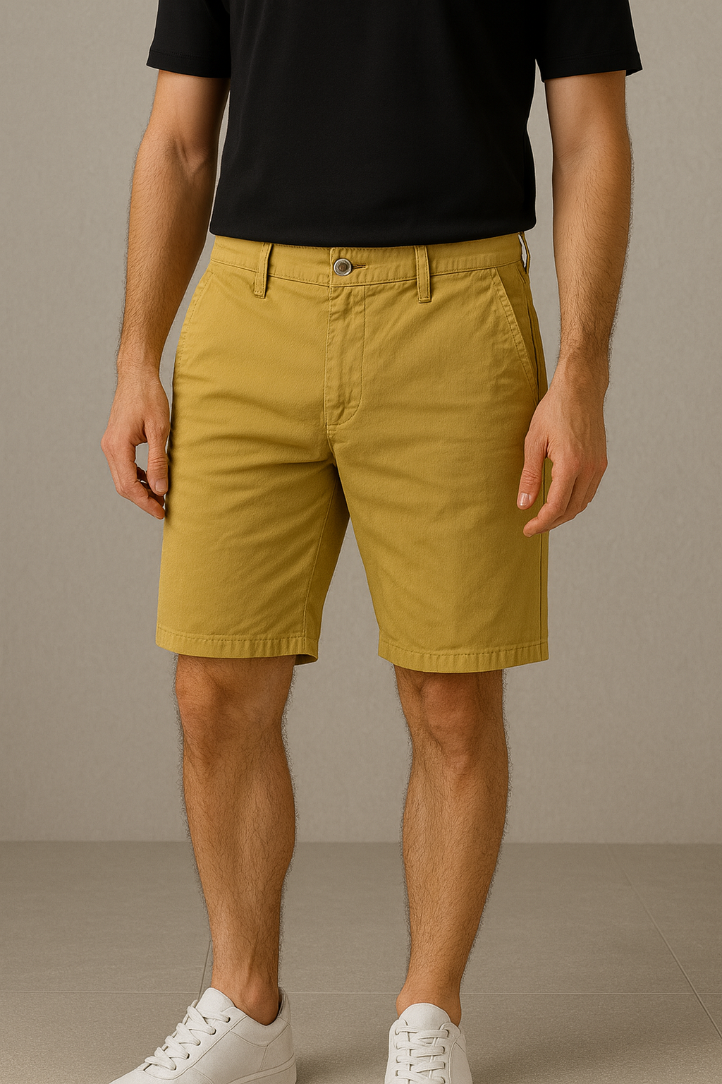 Casual Cotton Chino Shorts