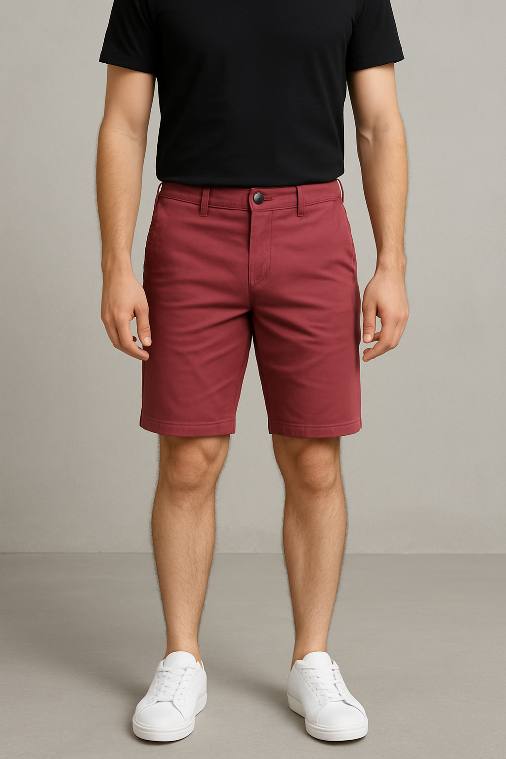 Casual Cotton Chino Shorts