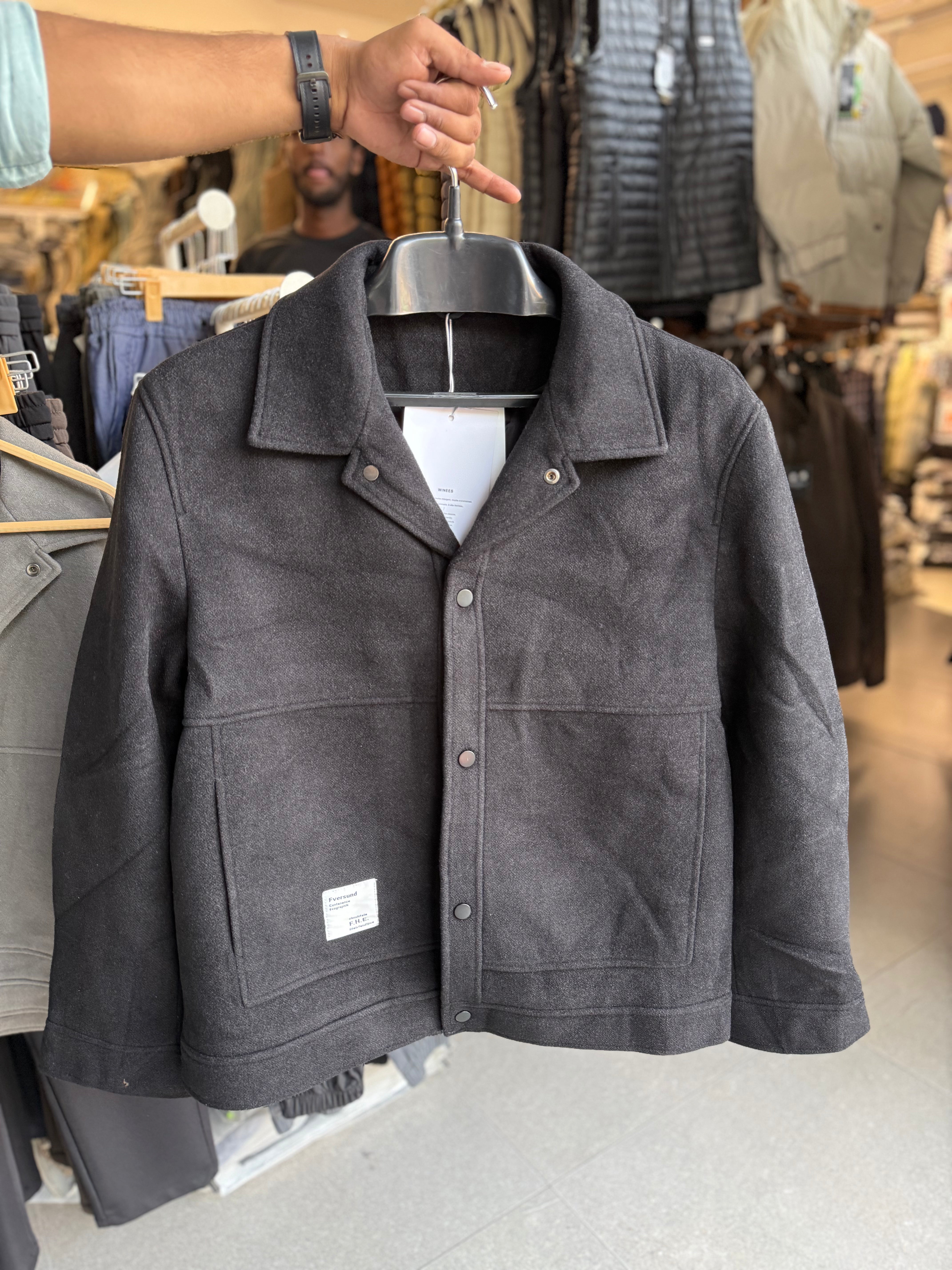 Men’s Premium Wool-Blend Jacket