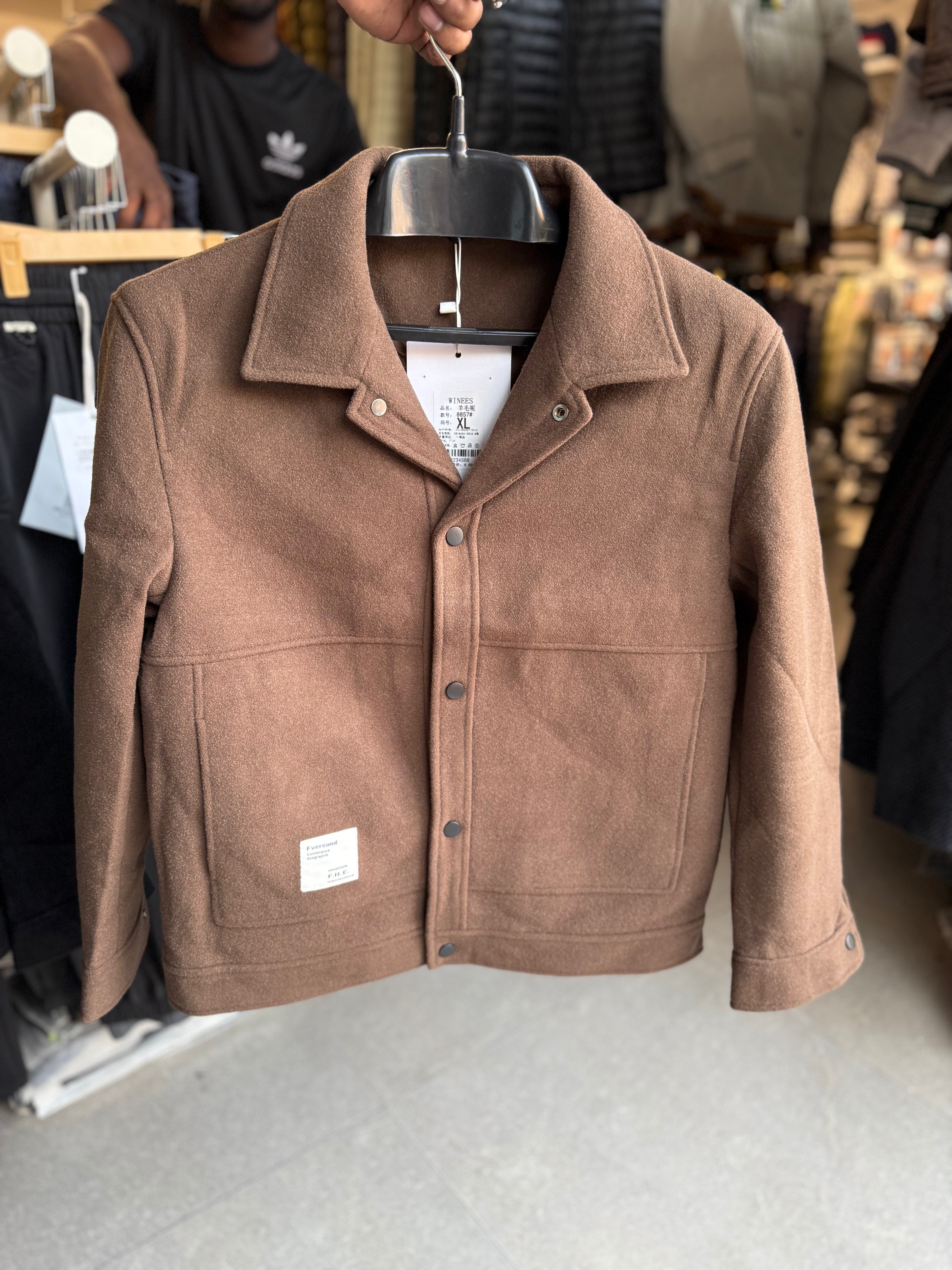 Men’s Premium Wool-Blend Jacket